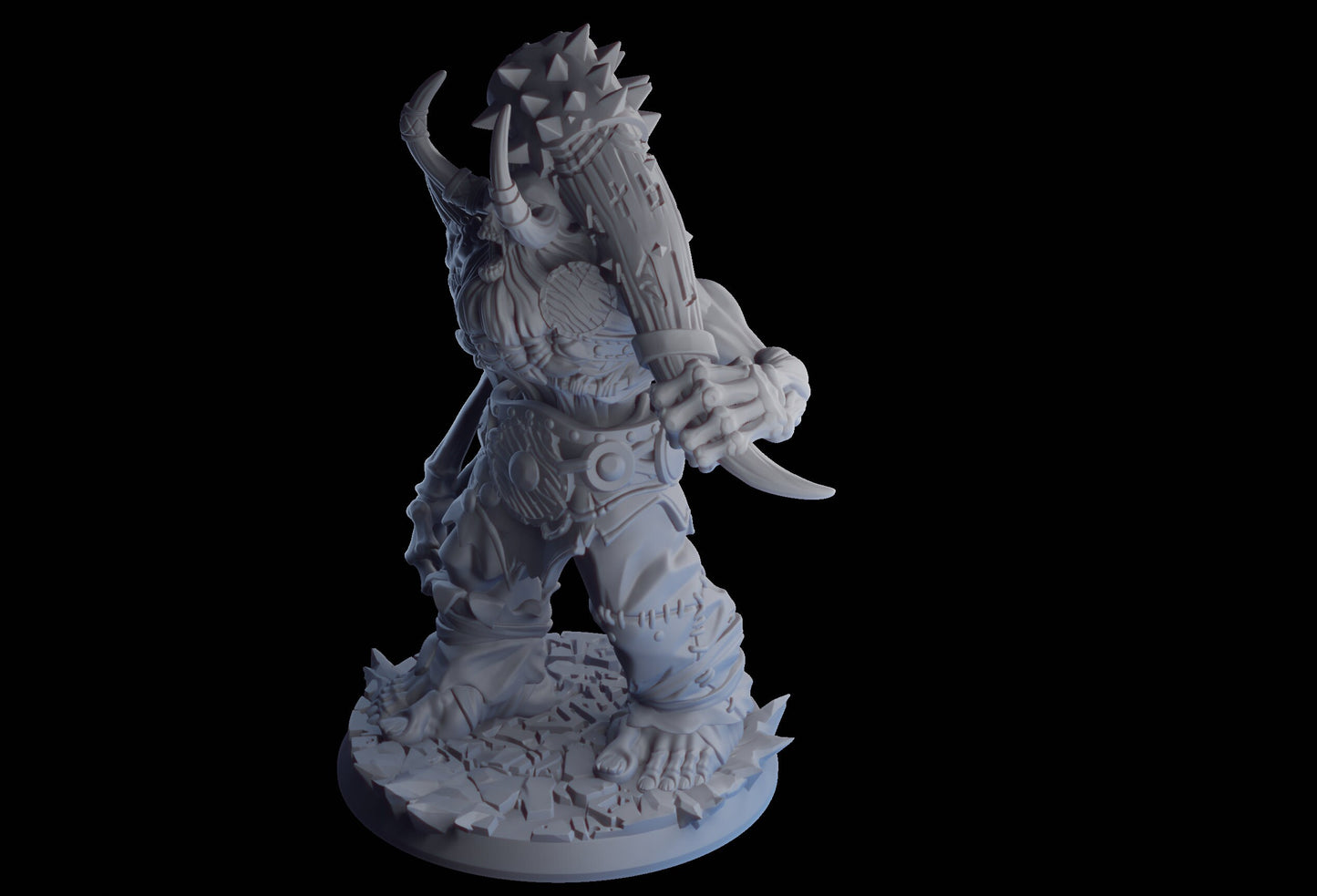 Giant Draugr (Undead) Resin Miniature | Undead Vikings Series RPG Miniatures Tabletop | Drunken Dwarf Miniatures