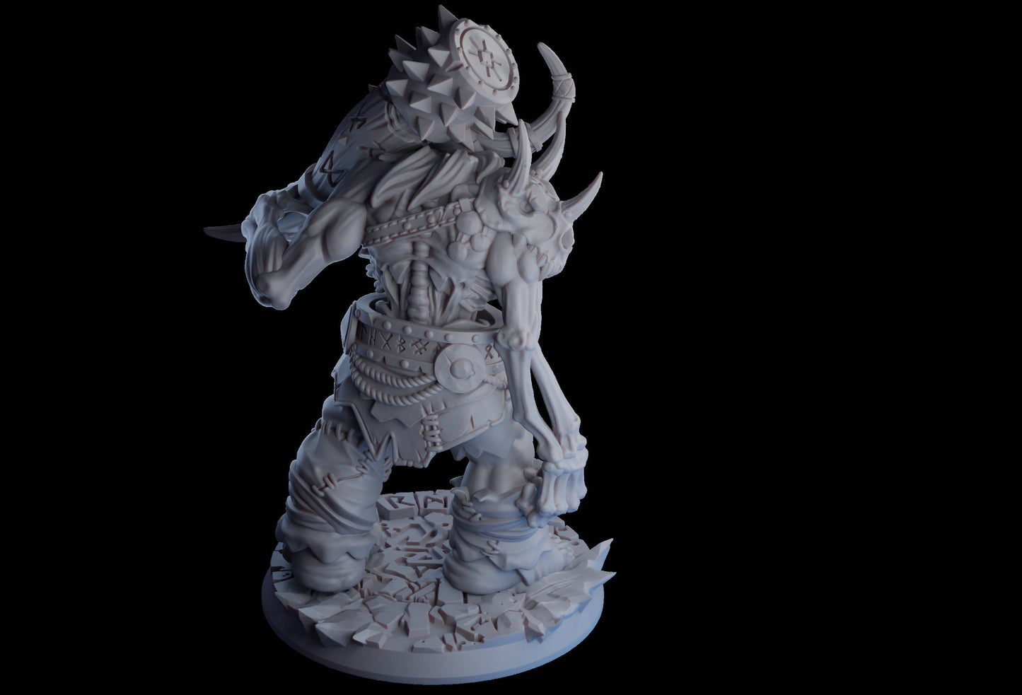Giant Draugr (Undead) Resin Miniature | Undead Vikings Series RPG Miniatures Tabletop | Drunken Dwarf Miniatures