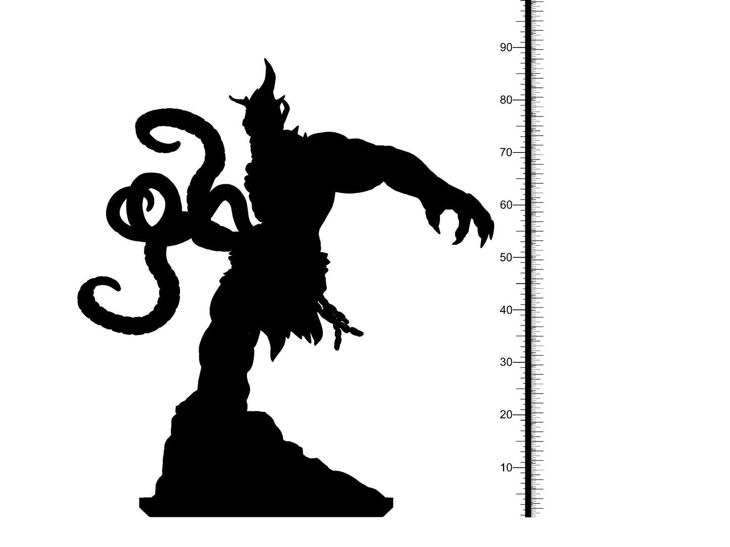 Nasnas Arab Folklore Resin Figure | Arabian Nights Series RPG Miniatures Tabletop | Clay Cyanide Miniatures