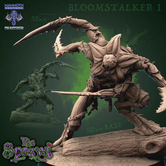 Bloomstalker Plant Monster Tabletop Miniature Set | The Sprawl Collection | Mammoth Factory