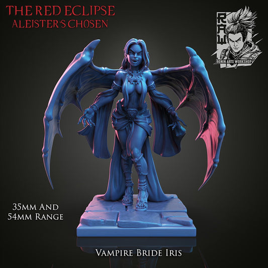 Aleister's Chosen Vampire Resin Miniature Set | The Red Eclipse | Ronin Arts Workshop RAW