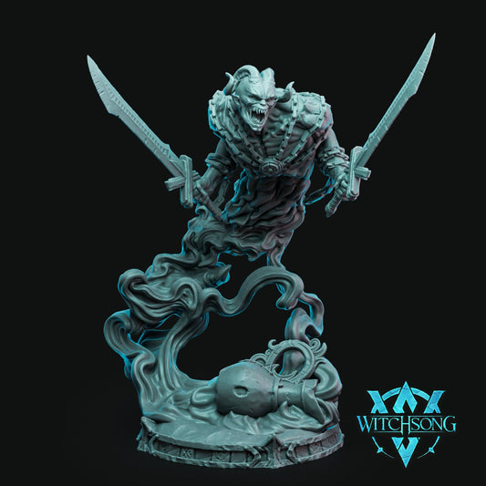 Chain Breaker Djinn Tabletop RPG Miniature Variants | Witchsong Miniatures