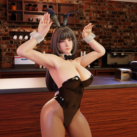 Bunny Girl 10 Pin Up Statue & Miniature + Variants  | Bunny Girls and Cat Maids | QB Works