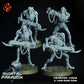 Asarcon Node Robot Infantry Tabletop Miniature Set | First Contact | Crippled God Foundry Sci Fi