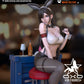 Bunny Girl Bartender Pin Up Statue & Miniature | OXO 3D