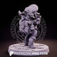 Goblin Mail Carrier Pin Up Statue & Miniature | UNPAINTED | Jigglystix Pin-Up Factory