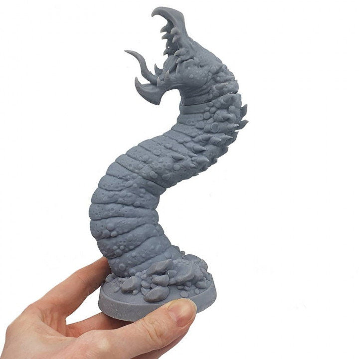 Giant Wyrm Resin RPG Miniature - Print My Minis