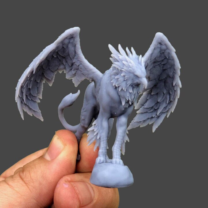 Hippogriff Resin RPG Miniature | Print My Minis | Mythology