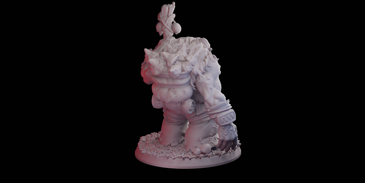 Forest Troll Resin Miniature | Fairy Tales Series RPG Miniatures Tabletop | Drunken Dwarf Miniatures