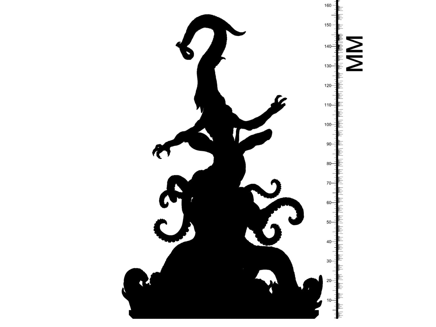Nyarlathotep The Crawling Chaos Resin Miniature | Great Old Ones Series RPG Miniatures Tabletop | Clay Cyanide Miniatures