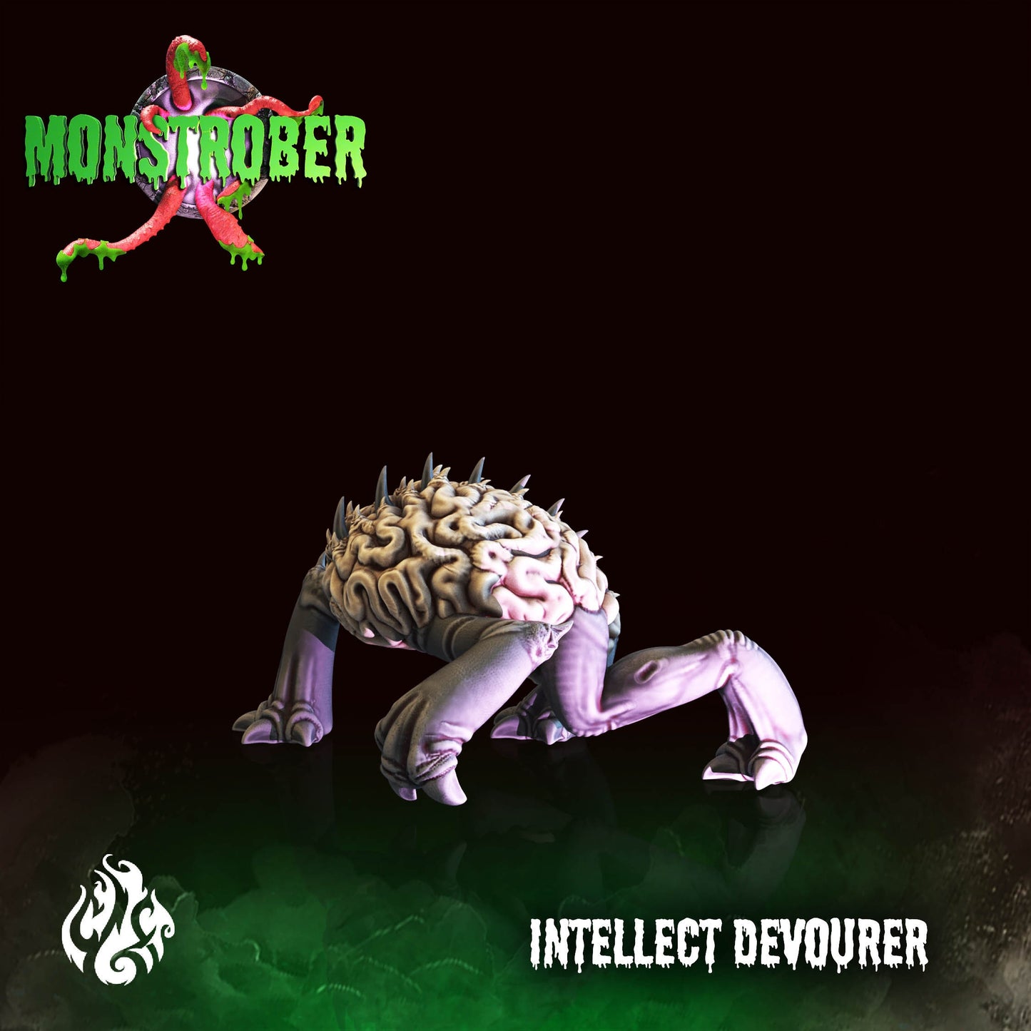 Intellect Devourer Tabletop Miniature | Monstrober 2021 Collection | Crippled God Foundry