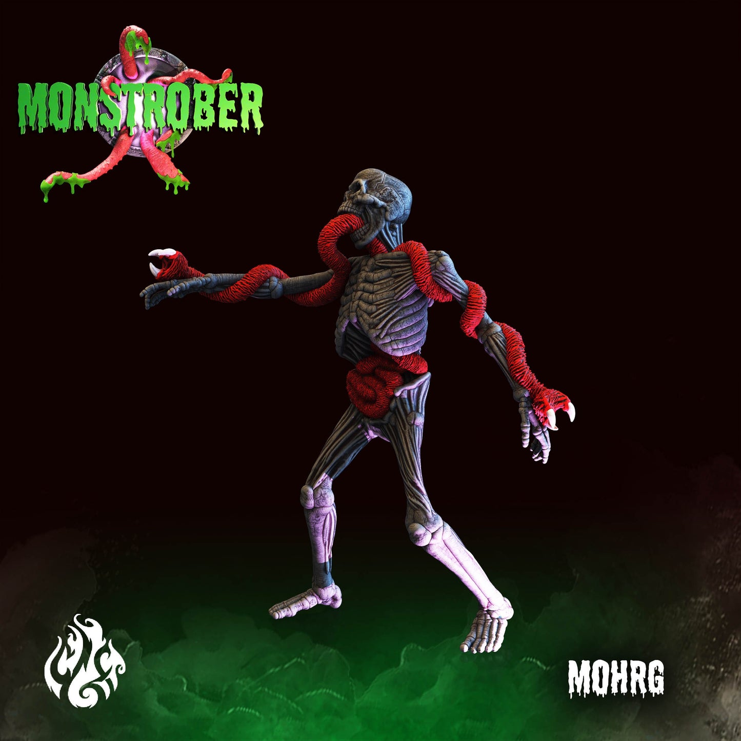 Mohrg Undead Tabletop Miniature | Monstrober 2021 Collection | Crippled God Foundry