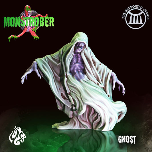 Ghost Tabletop Miniature | Monstrober 2021 Collection | Crippled God Foundry