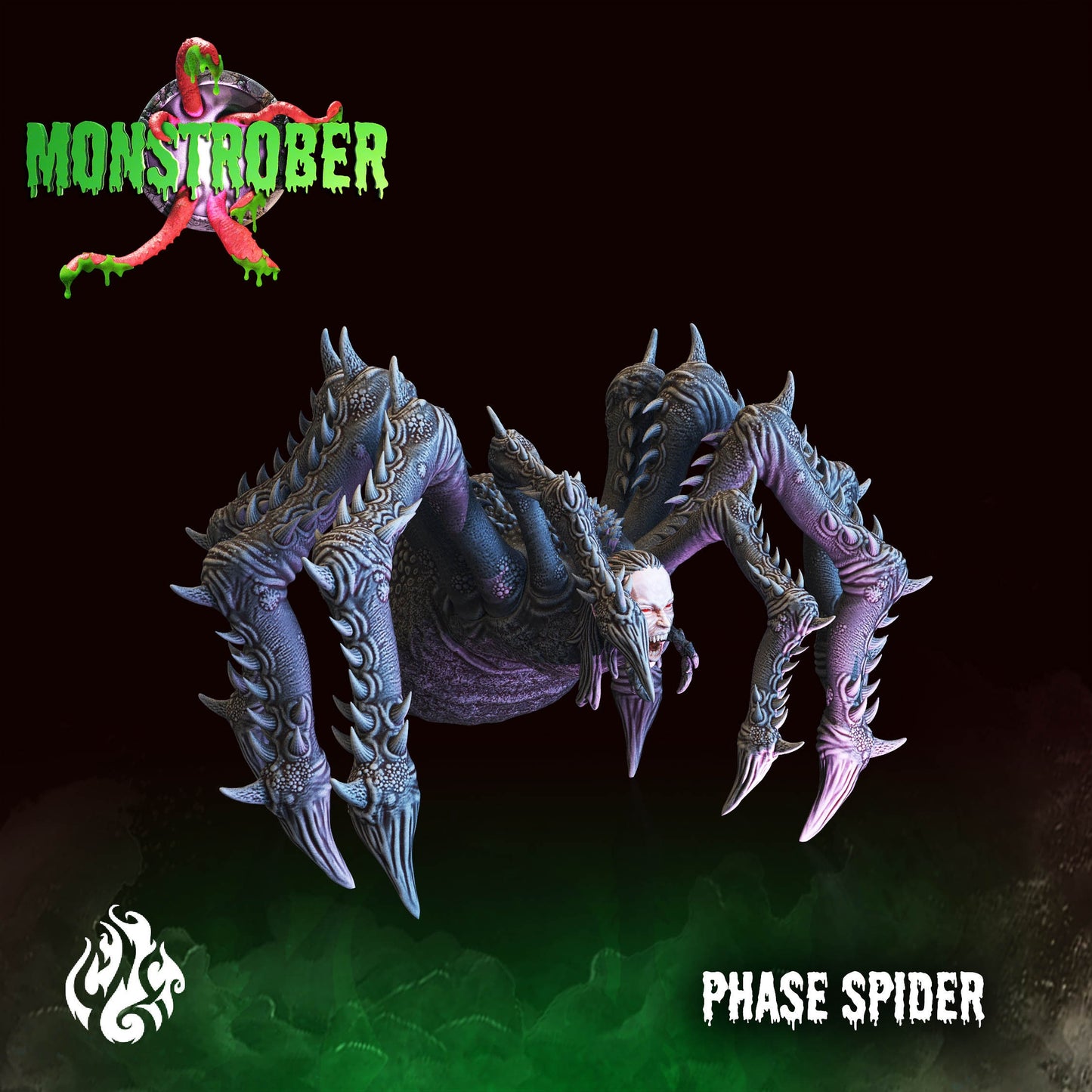 Phase Spider Monster Tabletop Miniature | Monstrober 2021 Collection | Crippled God Foundry