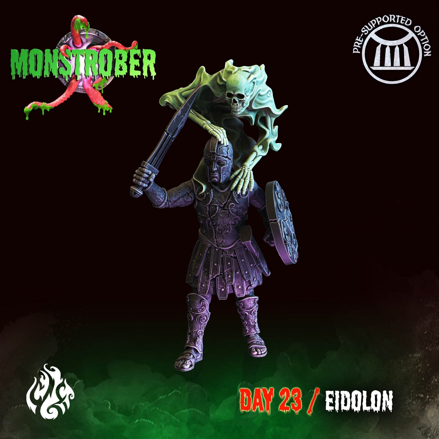 Eidolon Spirit Tabletop Miniature | Monstrober 2021 Collection | Crippled God Foundry