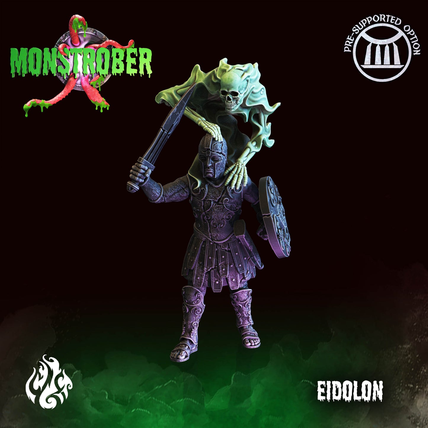 Eidolon Spirit Tabletop Miniature | Monstrober 2021 Collection | Crippled God Foundry