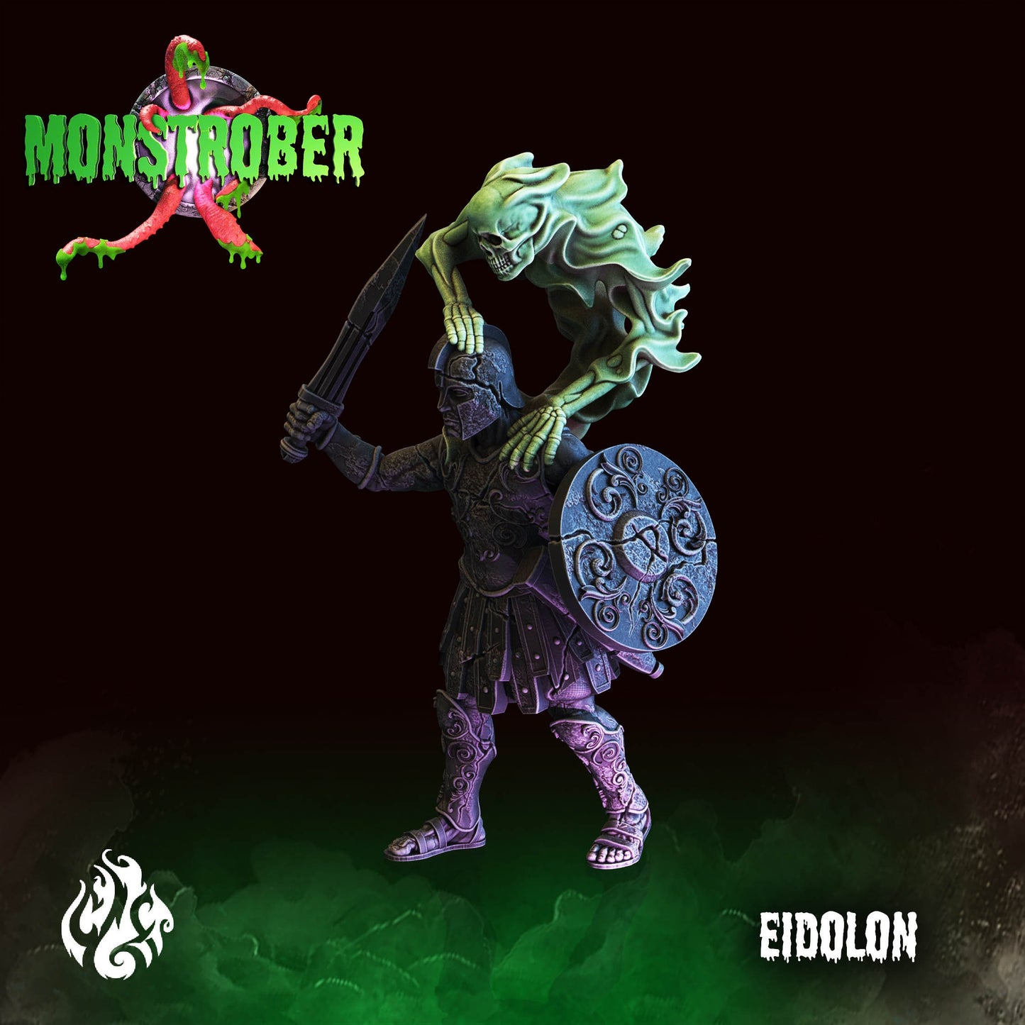 Eidolon Spirit Tabletop Miniature | Monstrober 2021 Collection | Crippled God Foundry