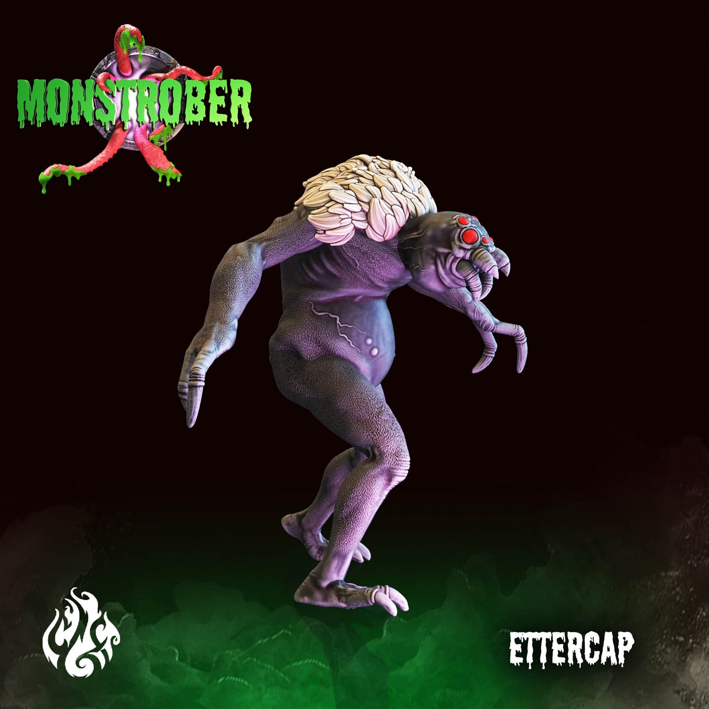 Ettercap Spider Monster Tabletop Miniature | Monstrober 2021 Collection | Crippled God Foundry