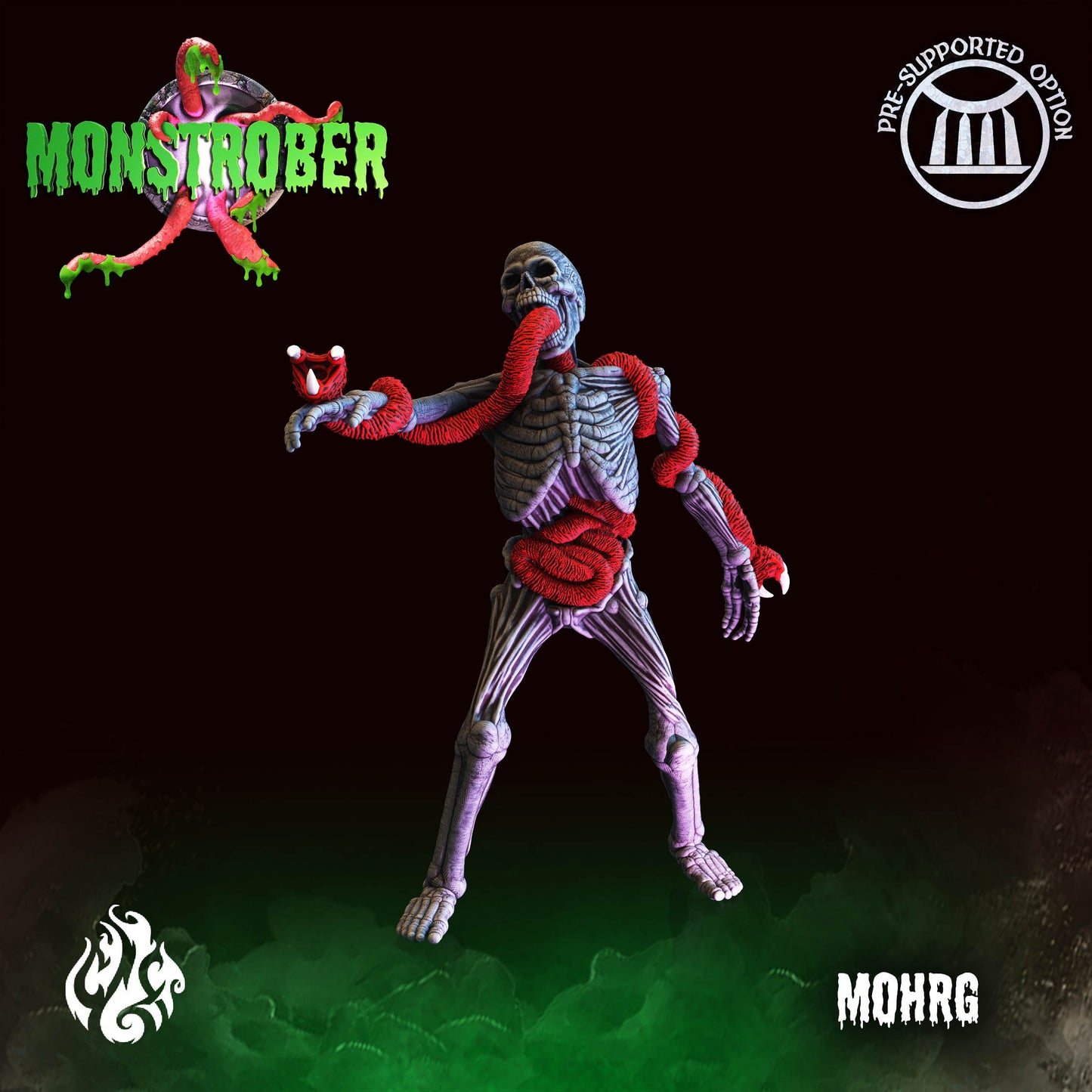 Mohrg Undead Tabletop Miniature | Monstrober 2021 Collection | Crippled God Foundry