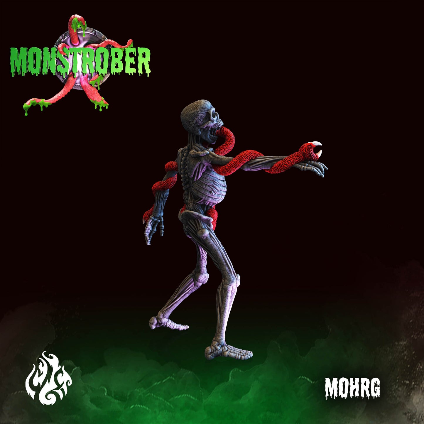 Mohrg Undead Tabletop Miniature | Monstrober 2021 Collection | Crippled God Foundry