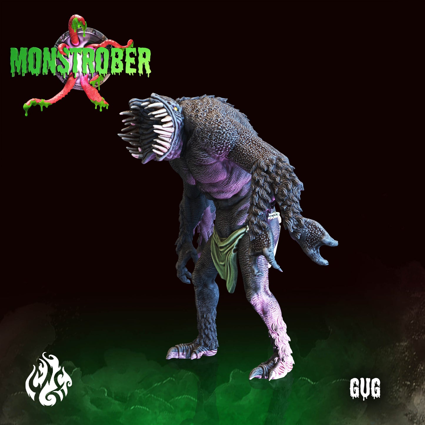 Gug Lovecraft Monster Tabletop Miniature | Monstrober 2021 Collection | Crippled God Foundry