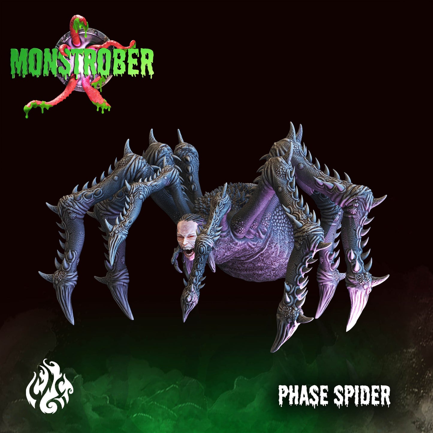 Phase Spider Monster Tabletop Miniature | Monstrober 2021 Collection | Crippled God Foundry