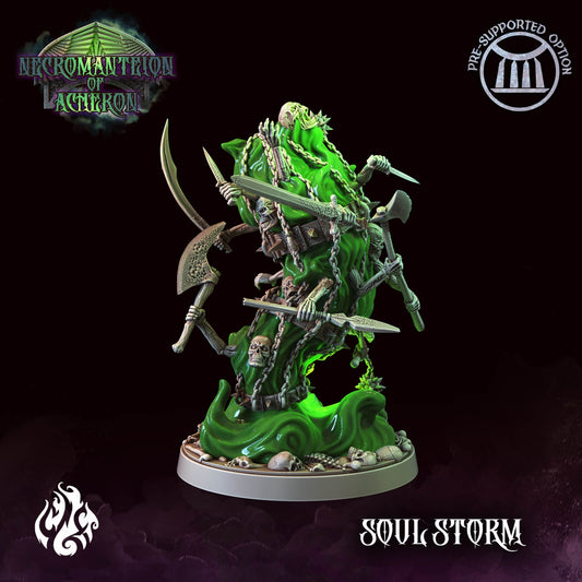 Soul Storm Monster Tabletop Figure | Necromanteion of Acheron Collection | Crippled God Foundry