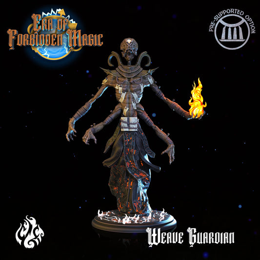 Weave Guardian Tabletop RPG Miniature | Era Of Forgotten Magic Collection | Crippled God Foundry