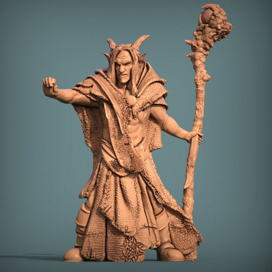 Elf Spellcaster Tabletop RPG Miniature | Print My Minis | Elves