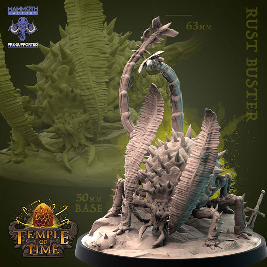 Rust Buster Creature Tabletop Miniature | Temple of Time Collection | Mammoth Factory