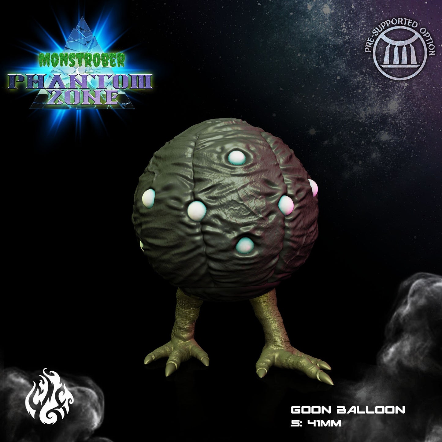 Goon Balloon Resin Tabletop Miniature | Monstrober 2022 Collection | Crippled God Foundry