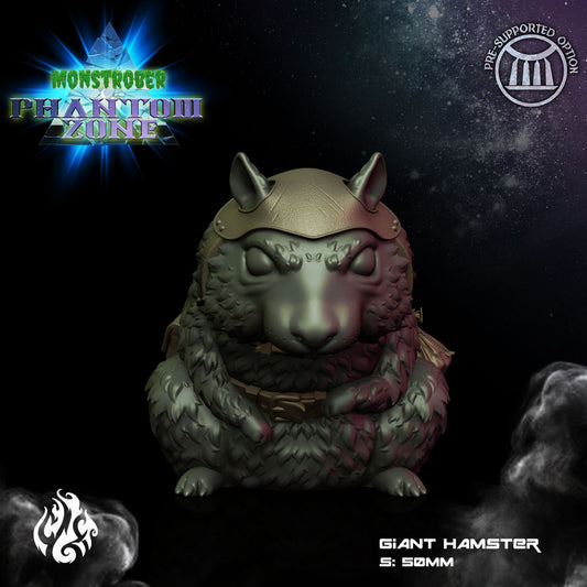 Giant Space Hamster Resin Tabletop Miniature | Monstrober 2022 Collection | Crippled God Foundry