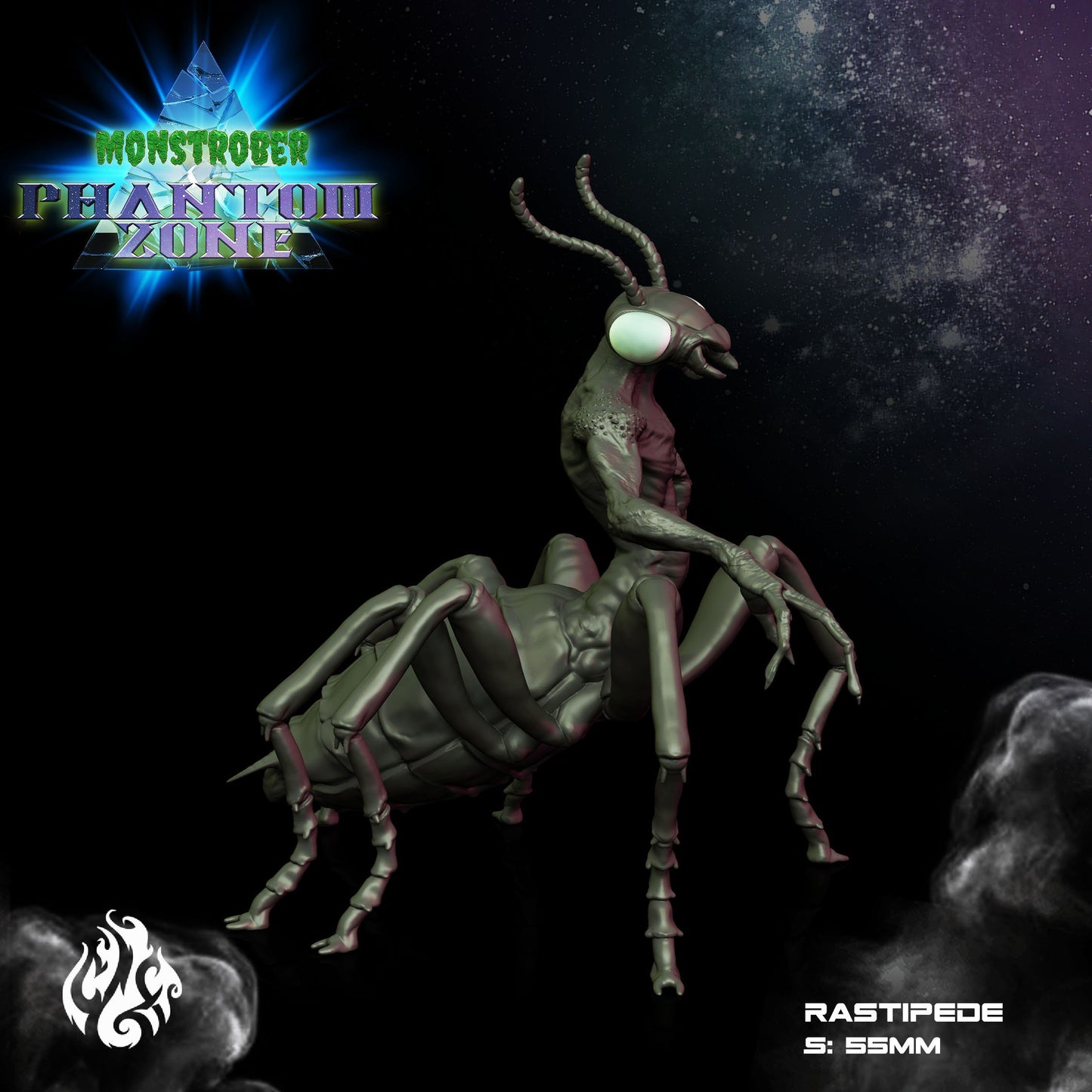 Rastipede Space Ant Resin Tabletop Miniature | Monstrober 2022 Collection | Crippled God Foundry