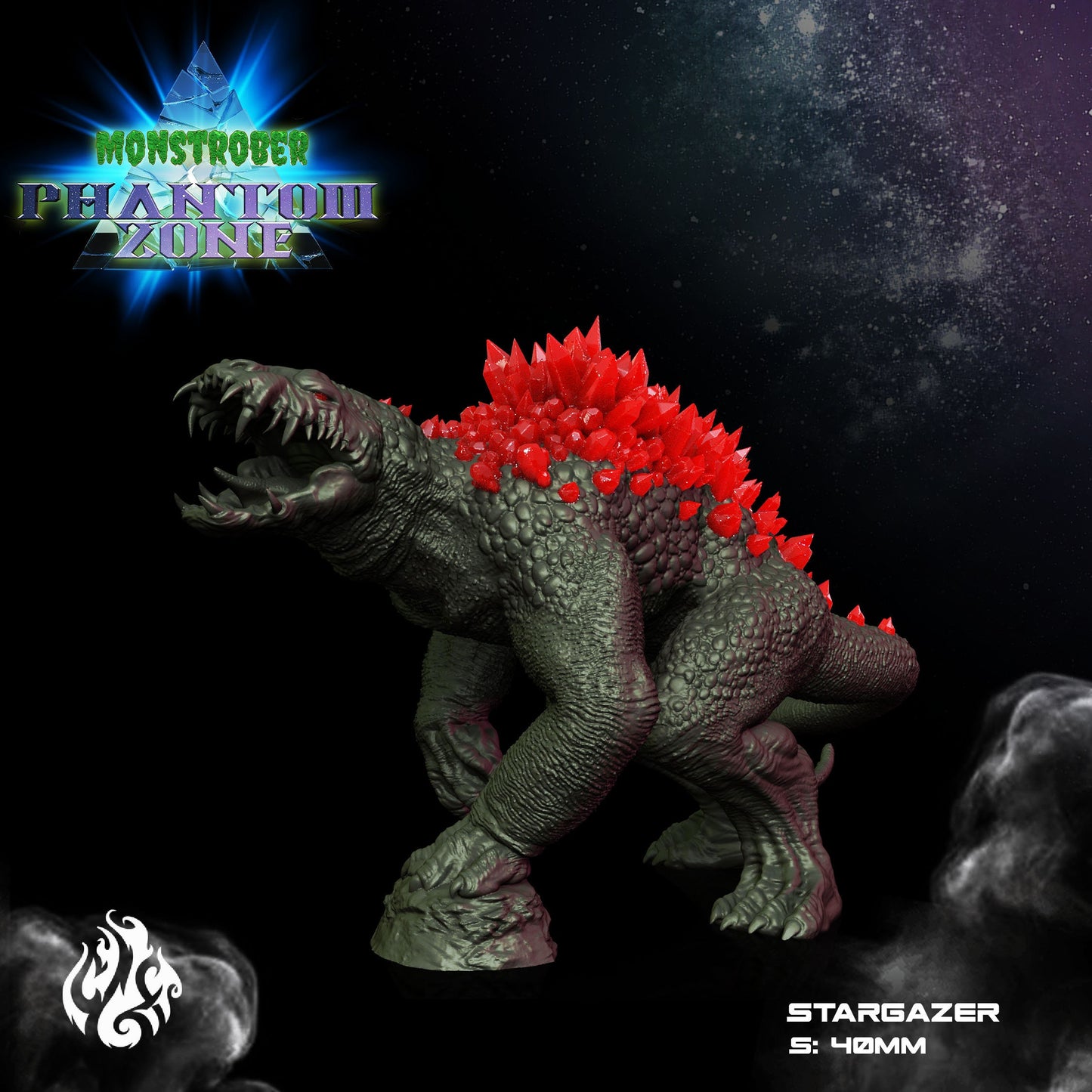 Stargazer Beast Resin Tabletop Miniature | Monstrober 2022 Collection | Crippled God Foundry