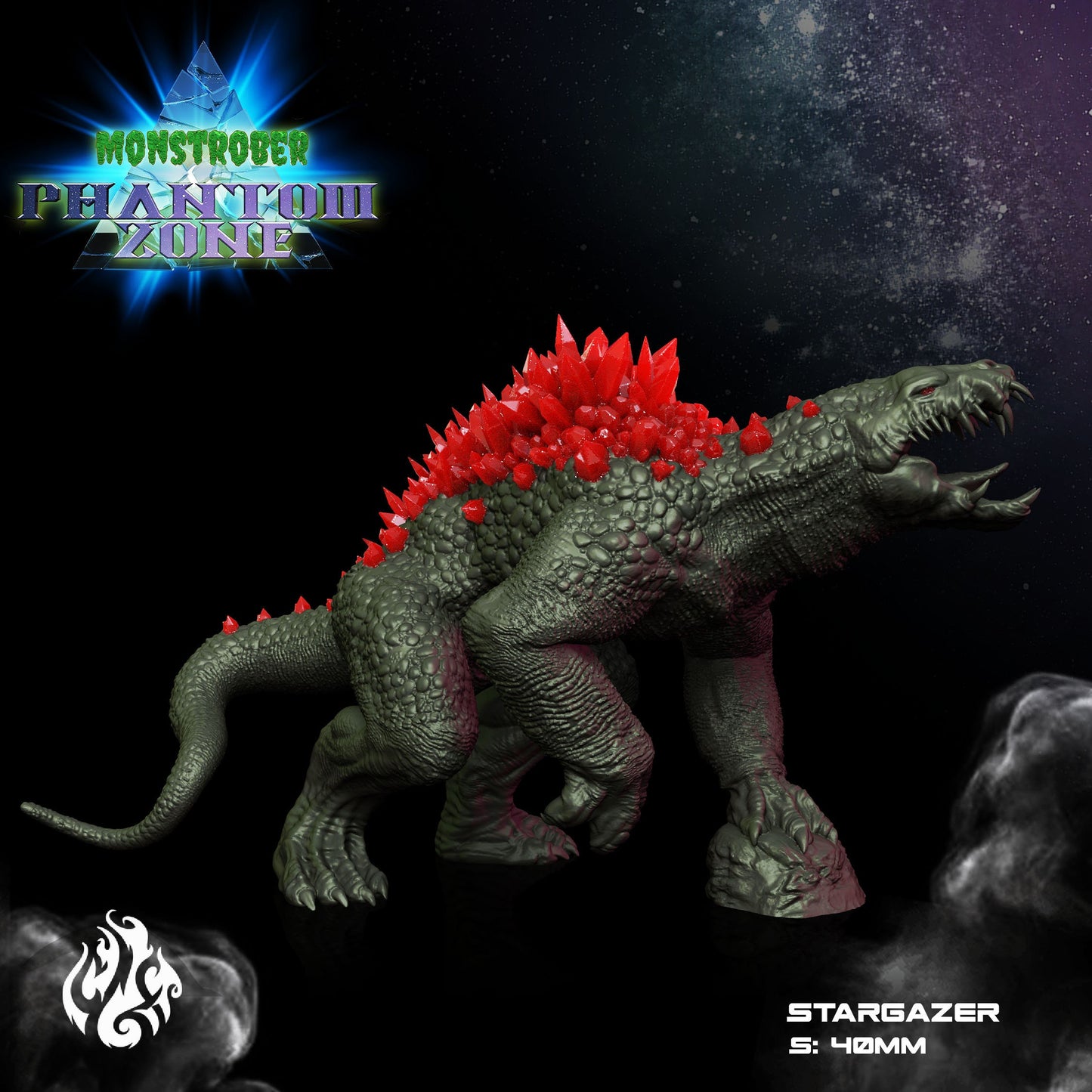 Stargazer Beast Resin Tabletop Miniature | Monstrober 2022 Collection | Crippled God Foundry