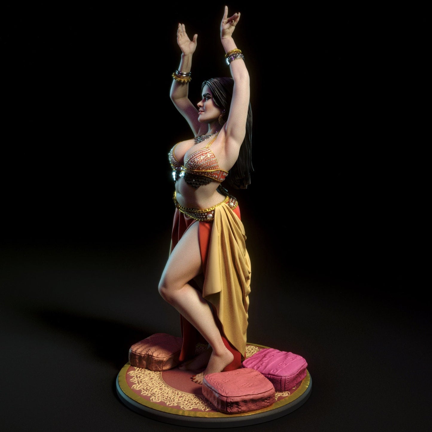 Seductive Bellydancer Pin Up Statue & Miniature | Torrida Minis