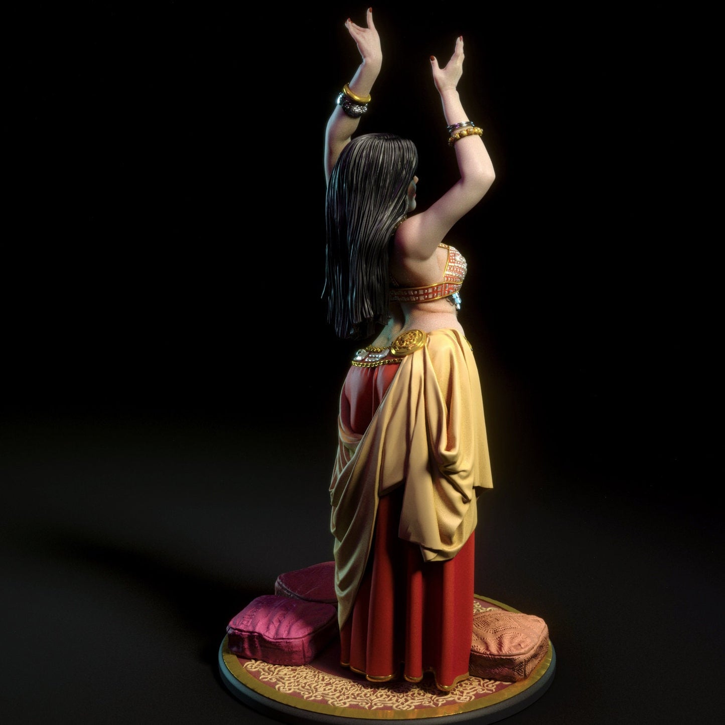 Seductive Bellydancer Pin Up Statue & Miniature | Torrida Minis