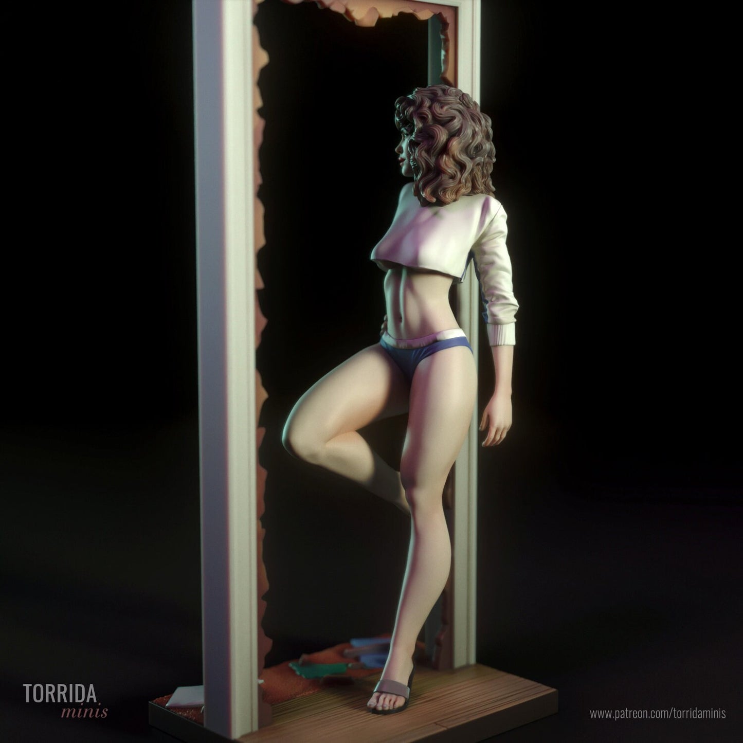 Sexy Science Experiment Pin Up Statue & Miniature | Torrida Minis