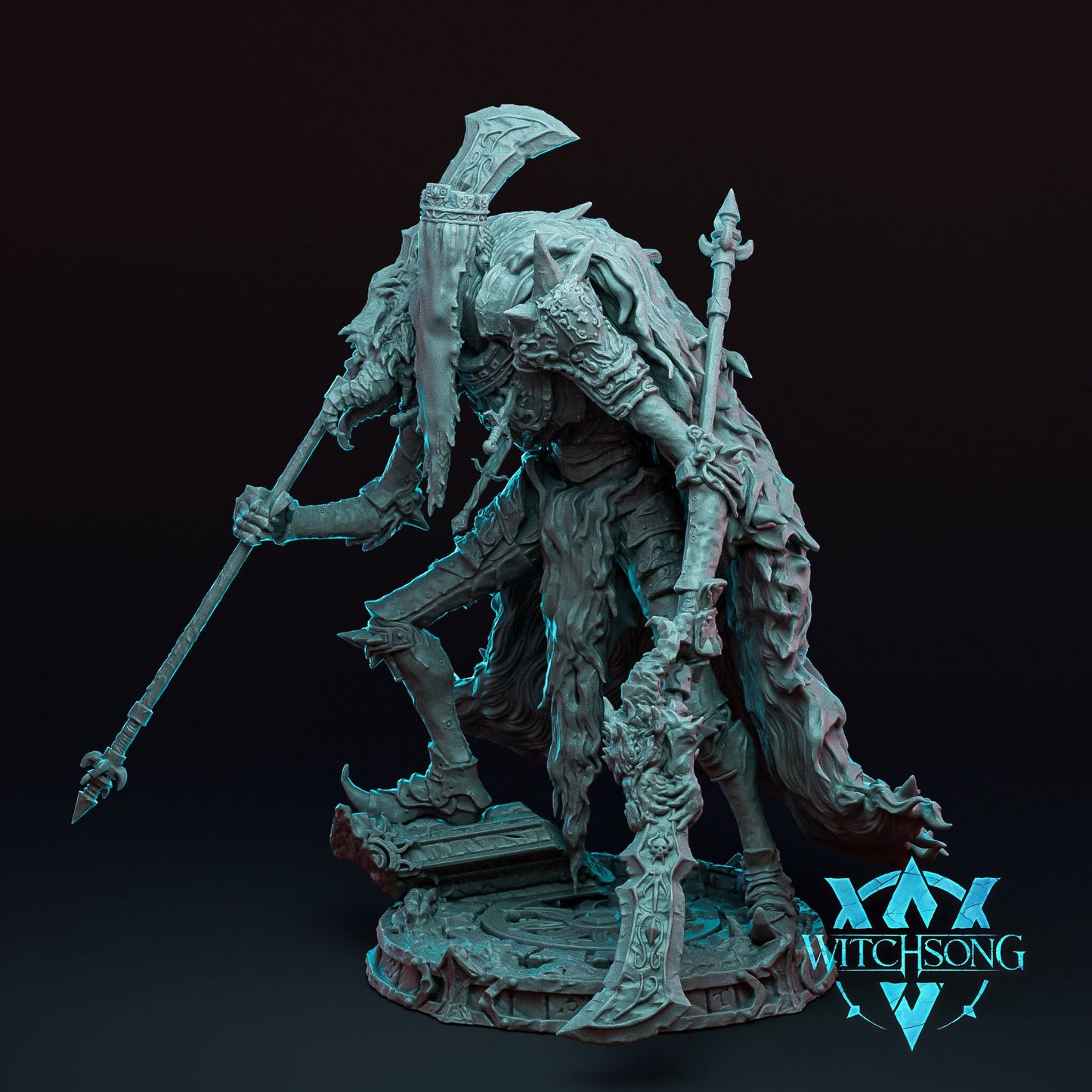 The Faceless King Tabletop RPG Miniature | Witchsong Miniatures