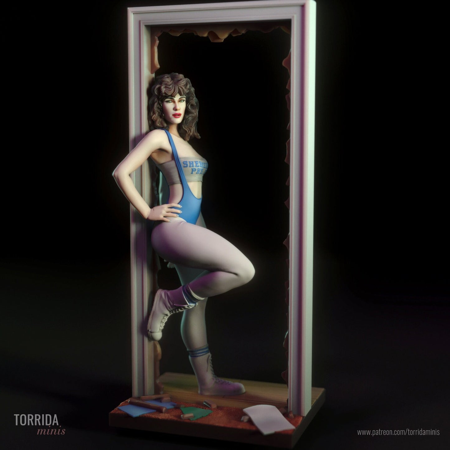 Sexy Science Experiment Pin Up Statue & Miniature | Torrida Minis