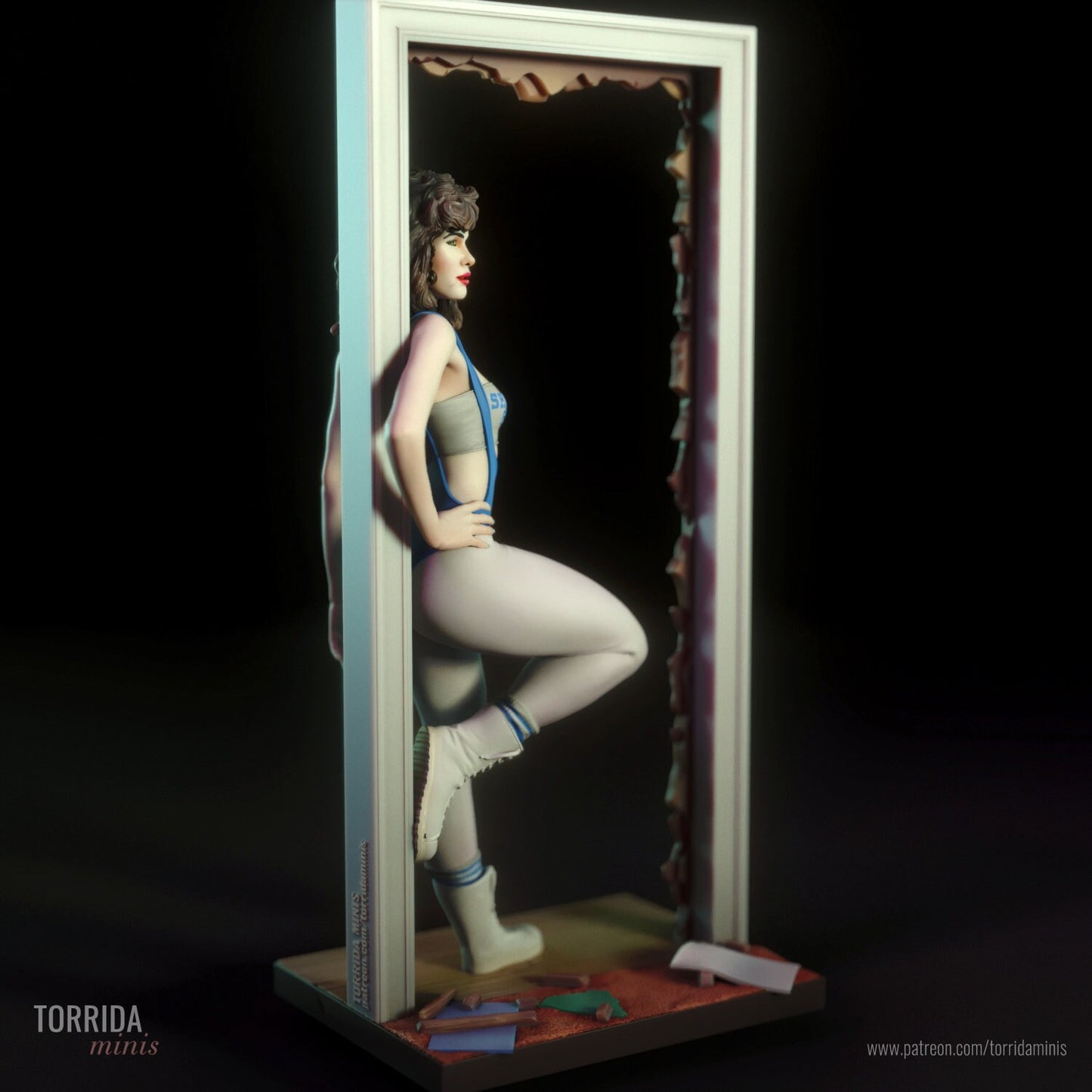 Sexy Science Experiment Pin Up Statue & Miniature | Torrida Minis