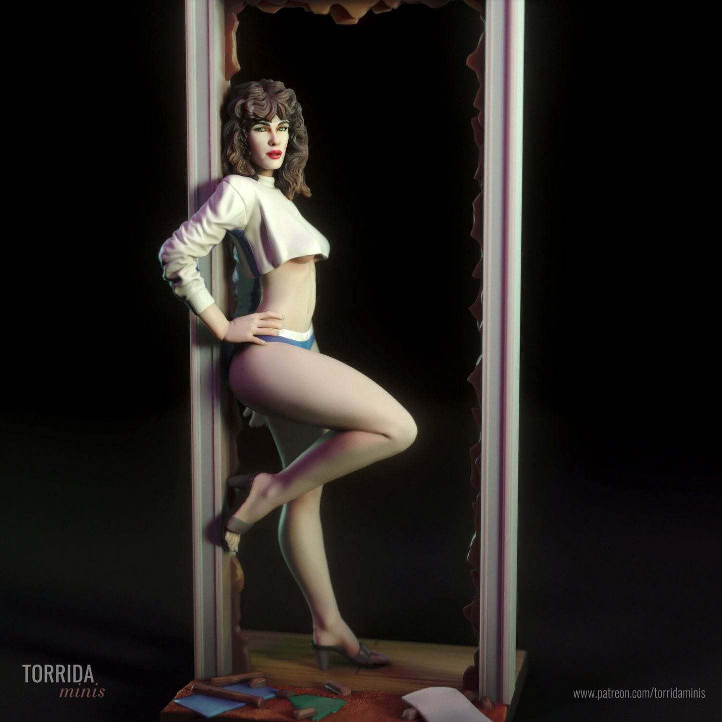 Sexy Science Experiment Pin Up Statue & Miniature | Torrida Minis