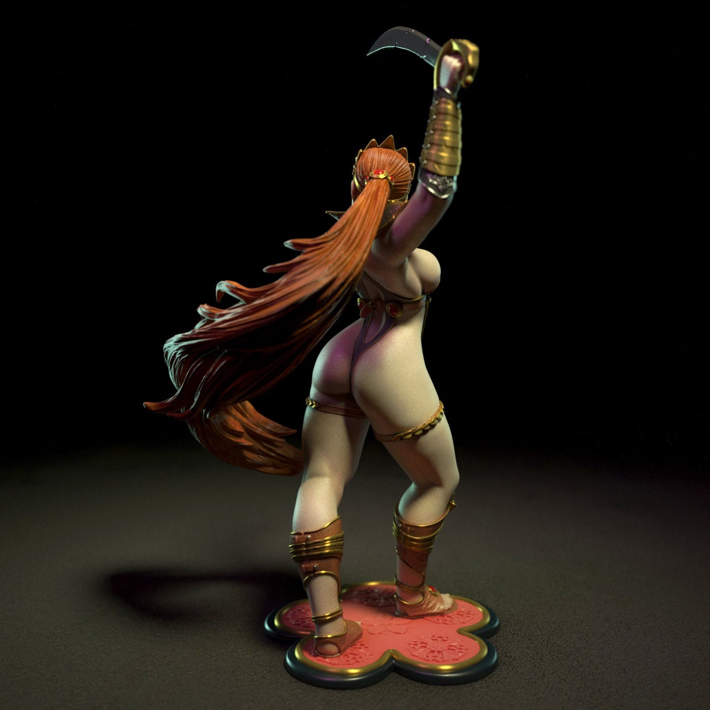 Sword Dancer Pin Up Statue & Miniature | Torrida Minis