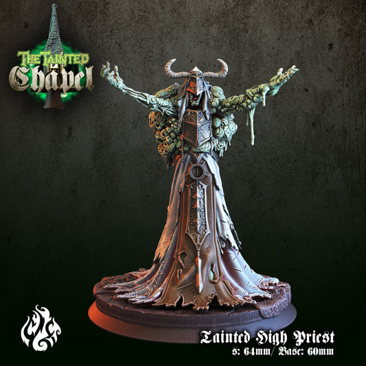 Tainted High Priest Tabletop Miniature | The Tainted Chapel Collection | Crippled God Foundry