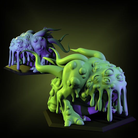 Shoggoth Resin Miniature | Nightgaunt Investigators Series RPG Miniatures Tabletop | Cosmondo