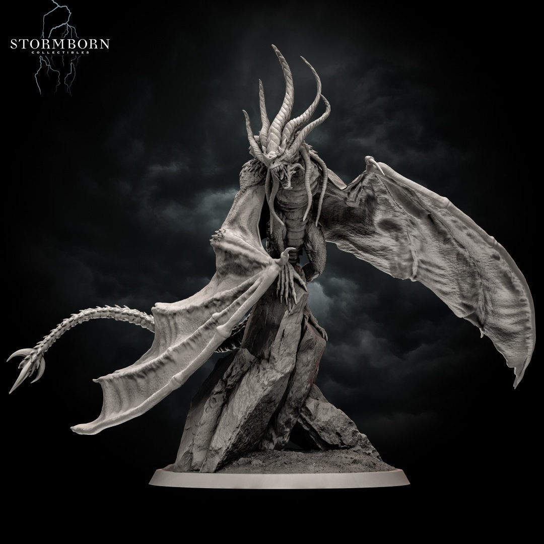 Abeloth the Accursed Dragon Tabletop RPG Miniature | Stormborn Collectibles