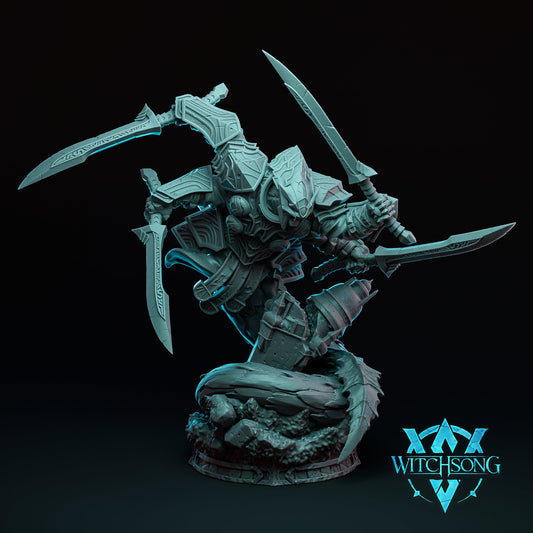 Serpahnt the Four Armies Tabletop RPG Miniature | Witchsong Miniatures