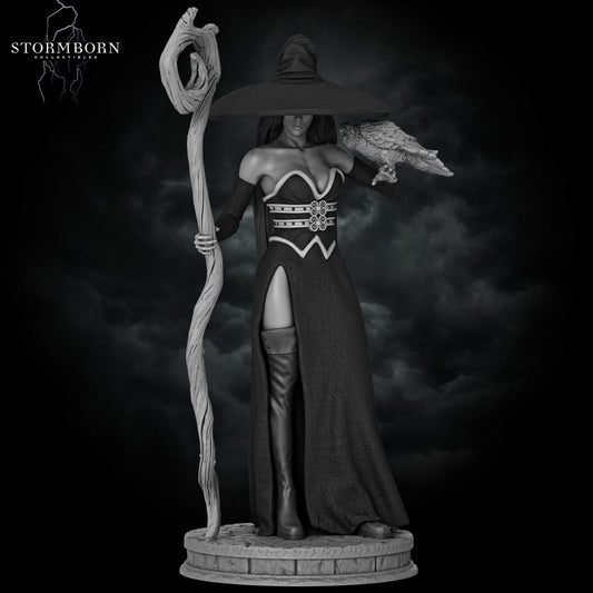 Azora the Witch Tabletop RPG Miniature | Stormborn Collectibles