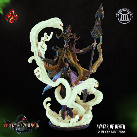 Avatar of Death Tabletop RPG Miniature | The Dead Council Collection | Crippled God Foundry