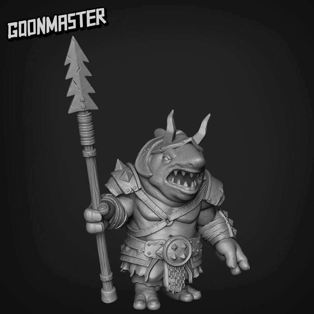 Shark Berserkers Resin Miniature Set | Corgi Collective | Goon Master Games